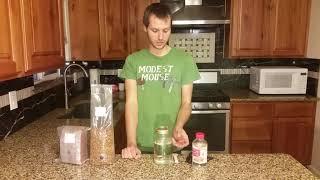 Microwave Liquid Culture Jar For Growing Mushrooms