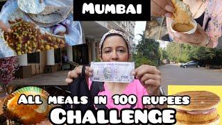 Living On Rs 100 For 24 HOURS in Mumbai  Is it possible? No Vada Pav