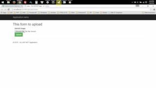 Upload file with ASP NET MVC5 step by step