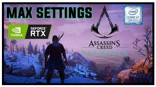 Assassin's Creed Valhalla - 1440p MAX Settings | RTX 2080 Super | i7 8700k