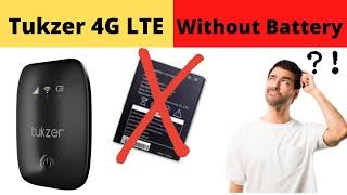 Tukzer 4G LTE Wireless Dongle Can We Use Without Battery ?