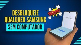 Remover conta google de todos os Samsungs sem PC. Desbloquear celular samsung sem computador