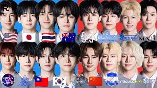 [BOYS II PLANET] OFFICIAL CONTESTAN [FROM 1 - 154]