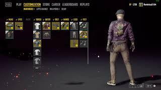 PUBG Aviator Crate Violent Violet Jacket