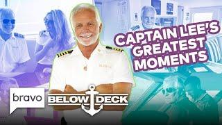 Captain Lee Rosbach's Greatest Moments! | Below Deck Compilation | Bravo