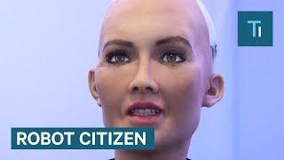Sophia The Humanoid Robot Just Became A 'Robot Citizen'