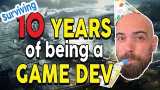 Barely Surviving 10 Years of Game Dev