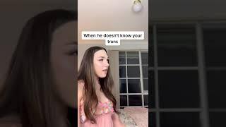 When he doesn't know your trans | #tiktok #trans