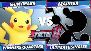 S Factor 11 - ShinyMark (Pikachu) Vs. Maister (Game & Watch) Smash Ultimate - SSBU