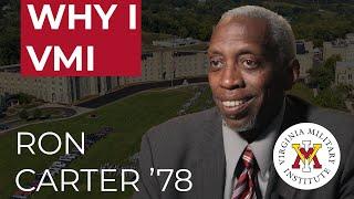 Ron Carter '78: Why I VMI