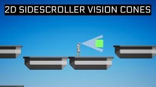 2D SideScroller Vision Cones | Unreal Engine