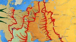 Хронология Великой Отечественной войны 1941-1945 гг. на карте | Вторая Мировая война