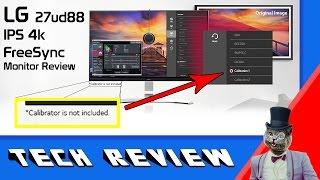 LG 27ud88 The 4k IPS FreeSync Review | Tech Man Pat