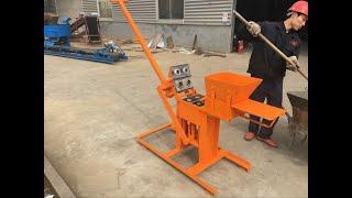 manual hand press interlocking lego brick making machine