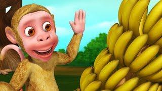 Bandar Mama and Bananas | Bengali Rhymes for Children | Infobells