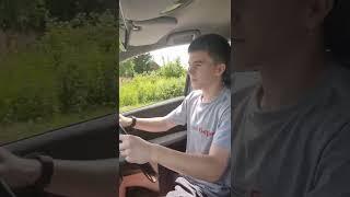 Сын за рулём. Механика!