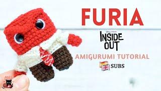 Anger Amigurumi Tutorial | Inside Out | Amis Tejiendo Momentos ENG/SPA Subs