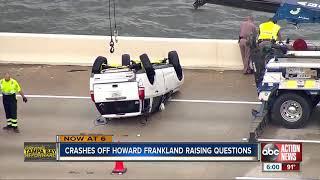 Second car plunges off Howard Frankland Bridge in 3 weeks