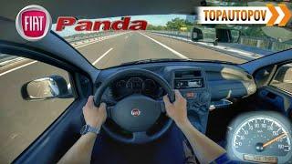 Fiat Panda 1.1 (40kW) |102| 4K60 TEST DRIVE POV – Acceleration, Sound & Top speed