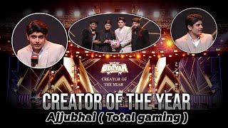 Ajjubhai AKA Total Gaming - Creator of The Year | The Booyah Awards 2025 Winner | FF Max Awards