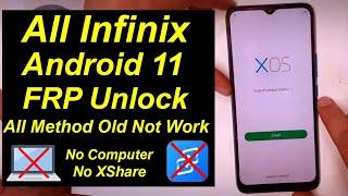 All Infinix Frp Bypass Google Account Android 11 Without Pc  | Infinix Smart 6 Android 11 Frp