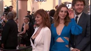 Susan Sarandon & Eva Amurri SAG Awards Arrivals 2016 | ScreenSlam