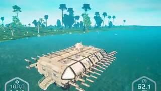 Planet Nomads - Чертеж летающей базы. Homebase blueprint.