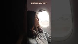 subscribe to CraZMommy/flight vlog️ #subscribe #trending #viral #youtubeshorts #fun #masti #shorts
