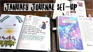 January Journal Set Up | Pages for the New Year