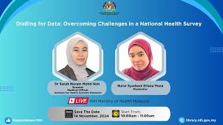 CME NIH 2024/9 - Dialling for Data: Overcoming Challenges in a National Health Survey