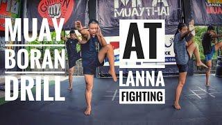 MUAYTHAI training at LANNAFIGHTING 4