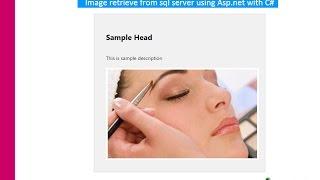 Image retrieve from sql server using asp.net c#