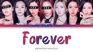 BABYMONSTER || FOREVER but you are Ruka, Asa & Ahyeon (Color Coded Lyrics Karaoke)