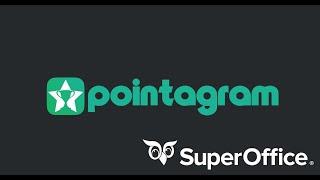 SuperOffice CRM, Sales, Activities , Tickets Integration Pointagram Gamification.