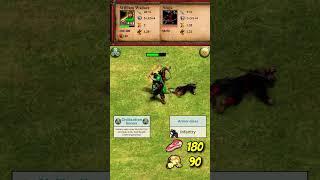 William Wallace vs 3 Ninjas | Celts vs Japanese | The Three Kingdoms | AoE2 #Shorts