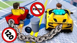 CARS TOGETHER CHALLENGE IN ROBLOX !!