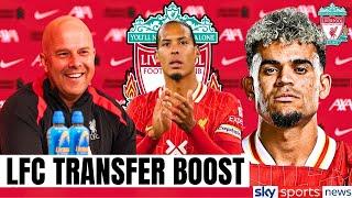 BREAKING NEWS: LUIS DIAZ LIVERPOOL £75M DEAL! LFC TRANSFER BOOST! VAN DIJK UPDATE #lfcnews