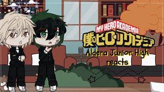 Aldera Junior High Reacts to the future | My Hero Academia | \\ Deku & Bakugou // pt 1/2