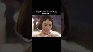 She changed her look into a maid to spy on her fiancè ||~ #funny #thaidrama #comedy