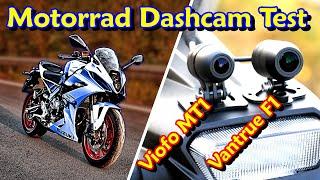 Motorrad-Dashcam-Test | Viofo MT1 vs. Vantrue F1 | DDG Dashcam Germany |