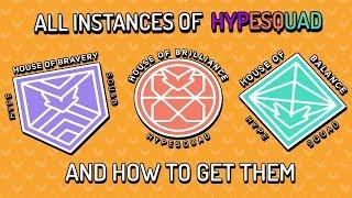 HOW TO GET ALL HYPESQUAD INSTANCES (BRAVERY, BRILLIANCE, AND BALANCE)