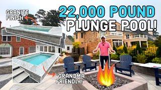 22,000-Pound PLUNGE POOL | Family FUN for ALL Ages and Seasons!