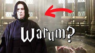 Der BRUTALE Grund, warum Snape Sectumsempra erschuf - Harry Potter Wissen