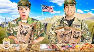 TESTING US MILITARY FOOD (with Tucky) - Yair17