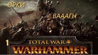 Прохождение  Total War Warhammer за ОРКОВ! Прохождение за Гримгора