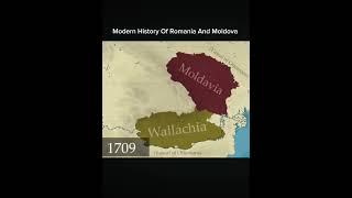 Modern History Of Romania And Moldova #romania #moldova #mapping #edits #history #geography