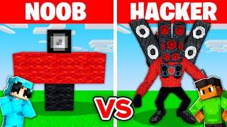 NOOB vs HACKER: I Cheated in a SPEAKERMAN Build Challenge!