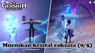 Murnikan kristal raksasa (0/5) Genshin Impact Quest Chasm