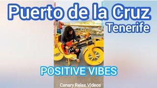 POSITIVE MUSIC VIBES ‎@1.GuitarBike in the World   Puerto de la Cruz Tenerife Teneriffa