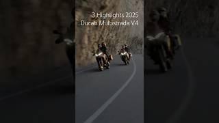 highlights of the 2025 Ducati Multistrada V4 #ducatimultistradav4